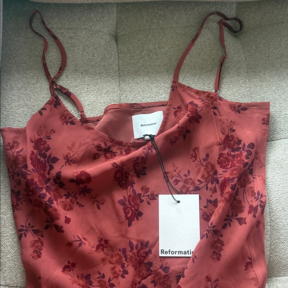 NWT - Reformation Emerick Midi Dress